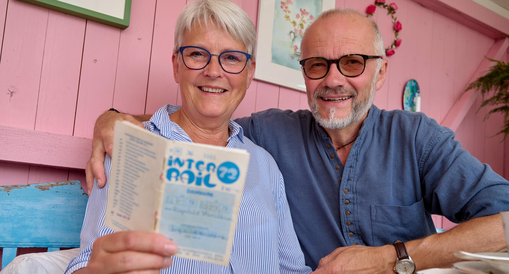 Ragnhild och Bert-Inge möttes på tågluff 1972: “Vi var ett par från första kyssen”