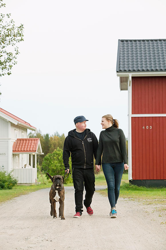 Pernilla och Gustafs kärlek övervann olyckan