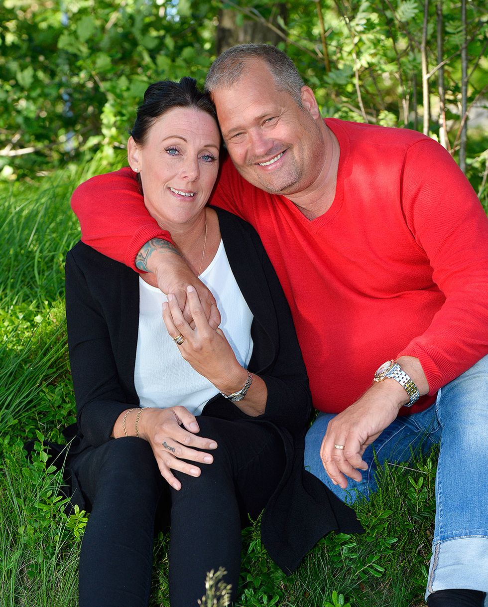 Marie gav bort ena njuren till sin man: