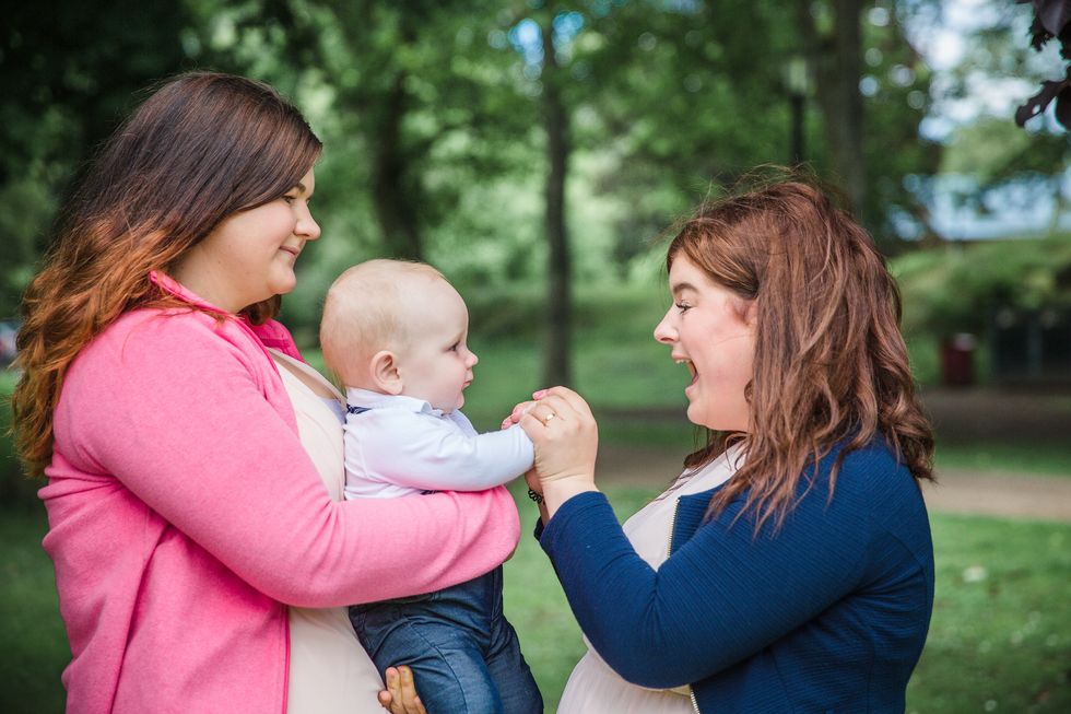 Moa anade aldrig att hon var gravid – Theodor kom som en glad överraskning