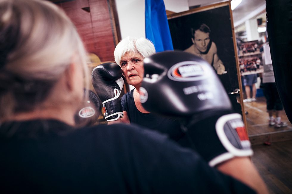 Pensionärsgänget Grå pantrarna om boxningen: