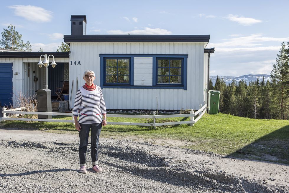 Gruvan har tagit både Margits man och hennes hem