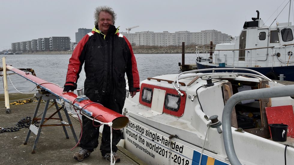 Magnus seglar jorden runt non-stop!