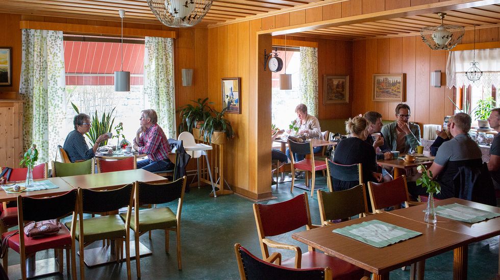 Brännvalls konditori är en tidsmaskin till 50-talet!