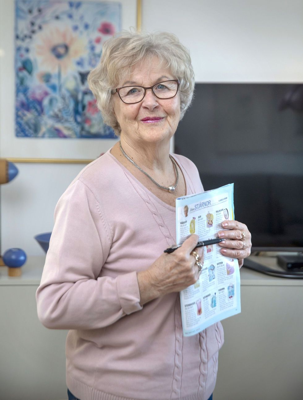 Solveig vårdar sin man hemma: