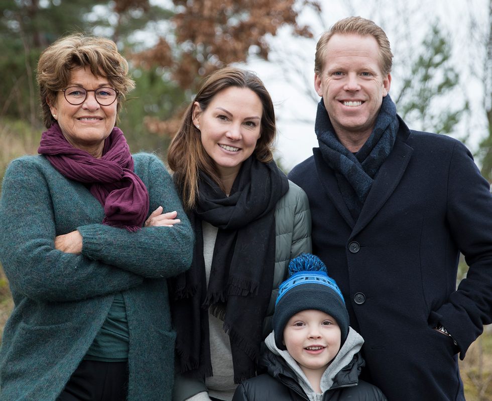 Malin fick låna en livmoder - födde Vincent