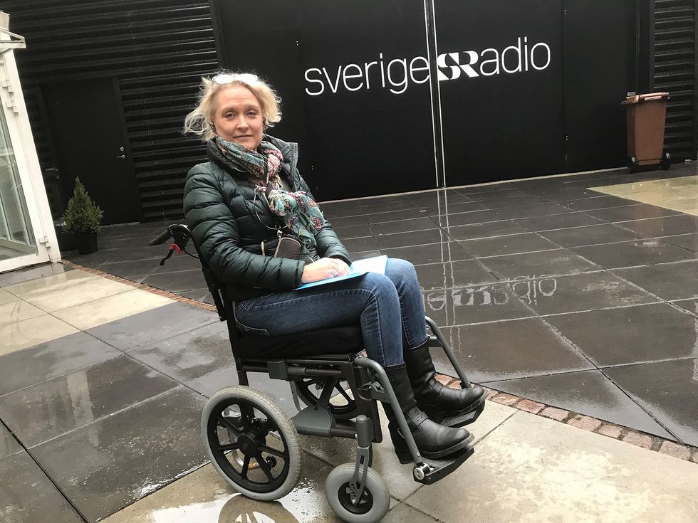 Karin Alvtegen: Jag kände att något var tvärfel i min kropp