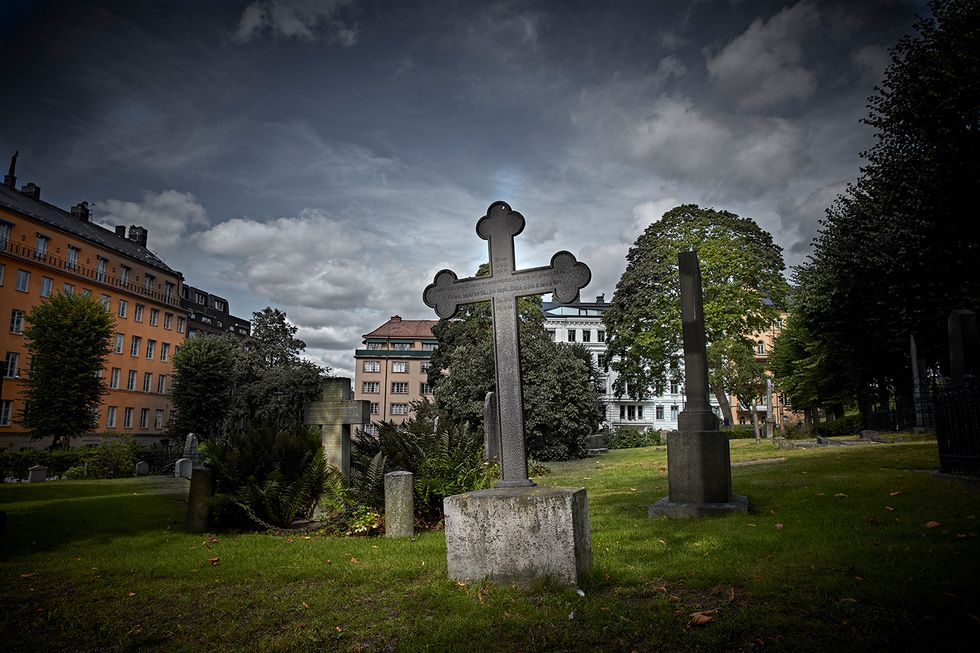 Här är Sveriges mest hemsökta kyrkogård!