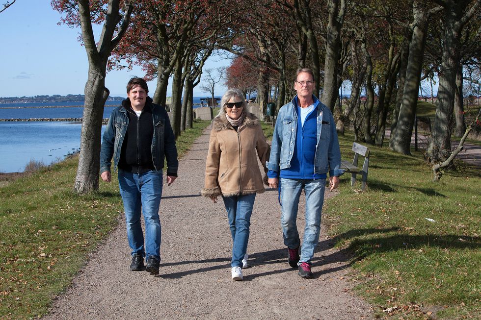 Pia fick en njure av sin man