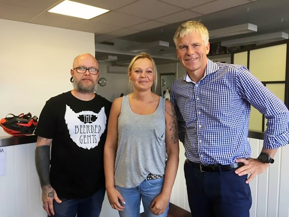 Bröstcancerdrabbade Kajsa fick hjälp av sin tatuerare