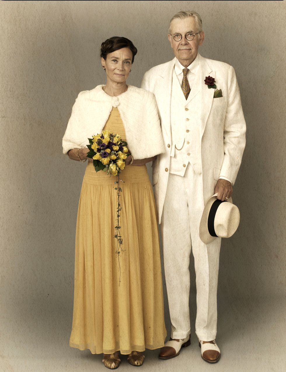 Vintageparet som reser med stil!