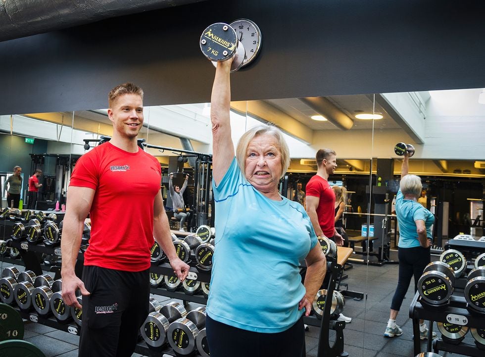 Siw hittade livsglädjen  på gymmet!