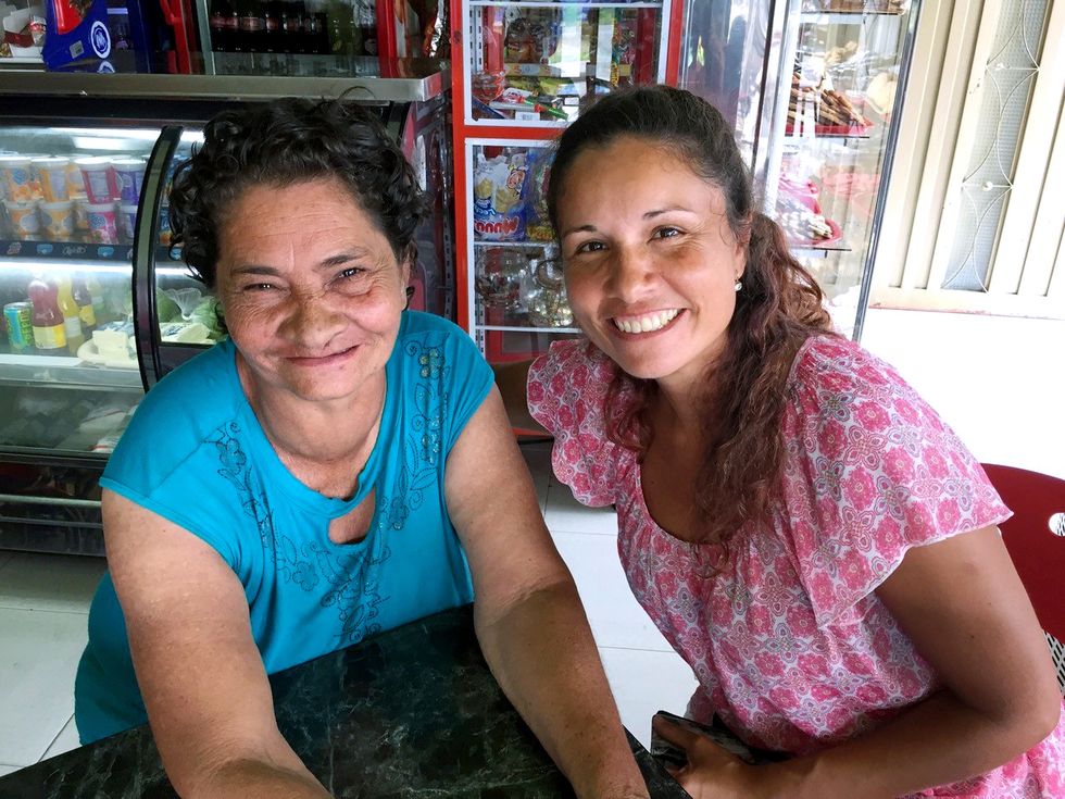 Claudia fann sin mamma i Colombia