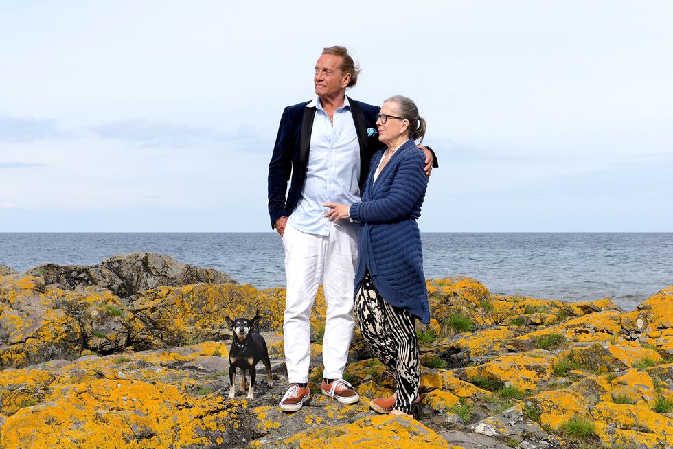 Björn Ranelids älskade hund är familjens ögonsten