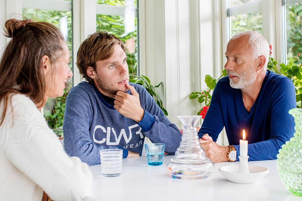 Christine och Johans son drabbades av psykos