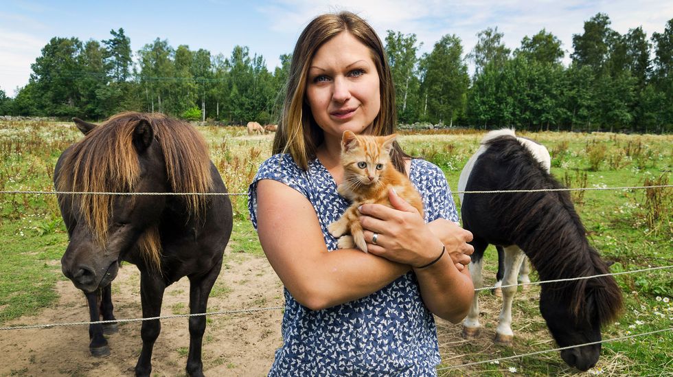 Ellinor ärvde sin mammas dröm - och kärleken till hästar