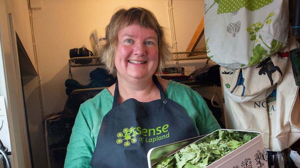Eva förvandlar vilda växter till samiska smaker