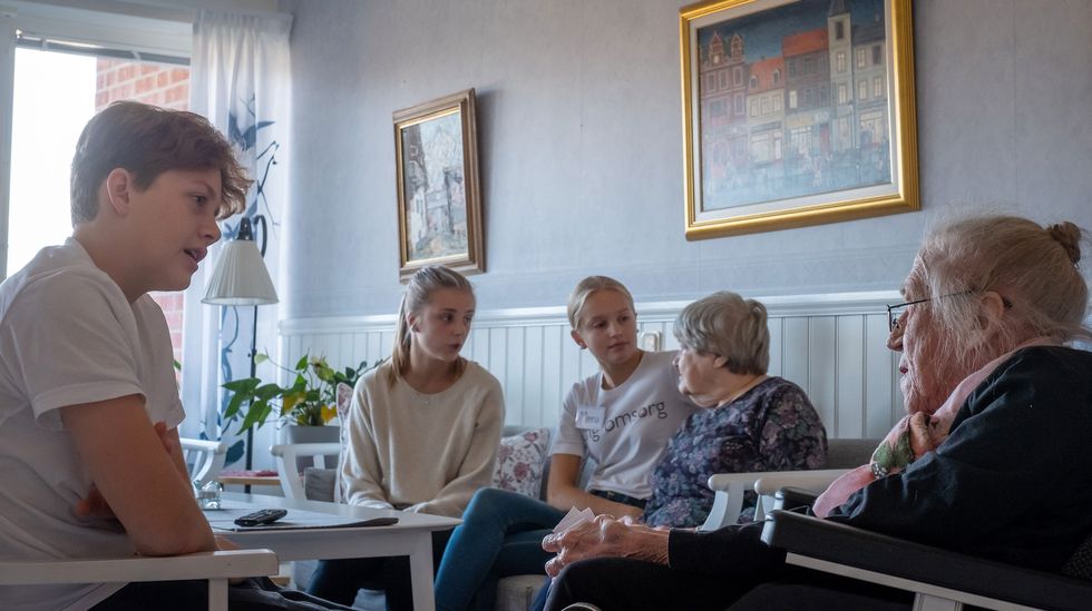 Här möts unga och gamla i gemenskap!