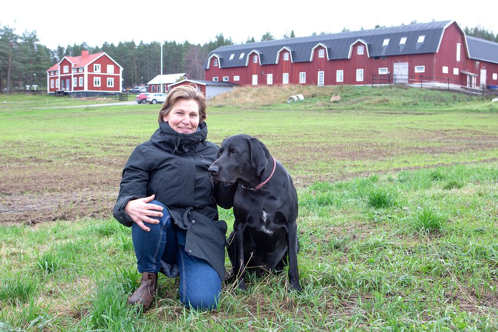 Britta-Karin och Thomas öppnade restaurang i sin lada