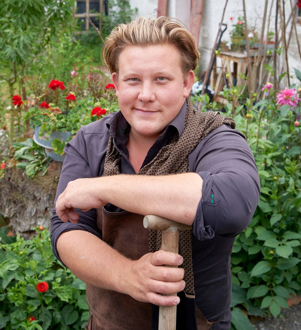 Karl Fredrik: Blomsterbutiken skulle vara ett sommarjobb