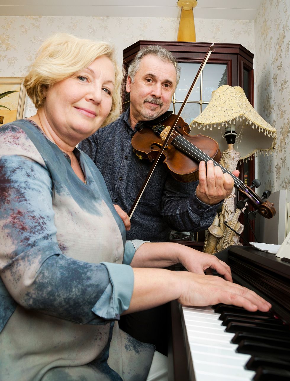 Natalja och Konstantin flydde från Azerbajdzjan: