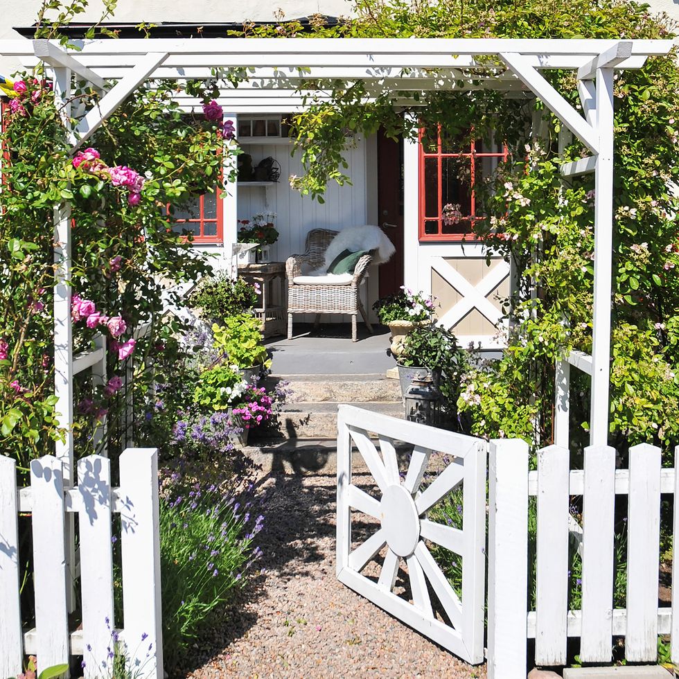 Camillas trädgård är en romantisk blomsterdröm