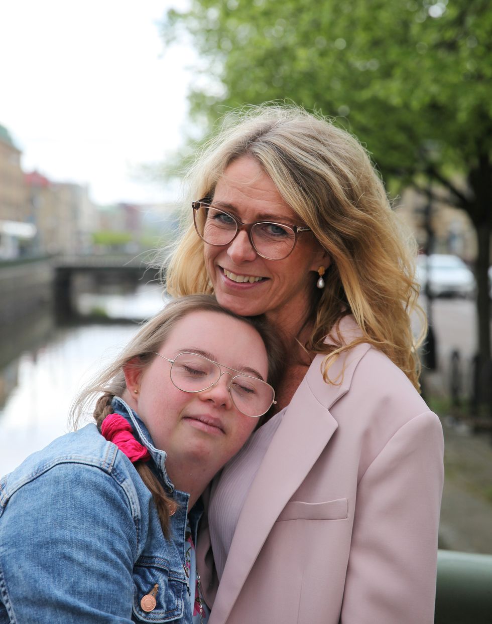 Jessicas dotter har Downs syndrom: