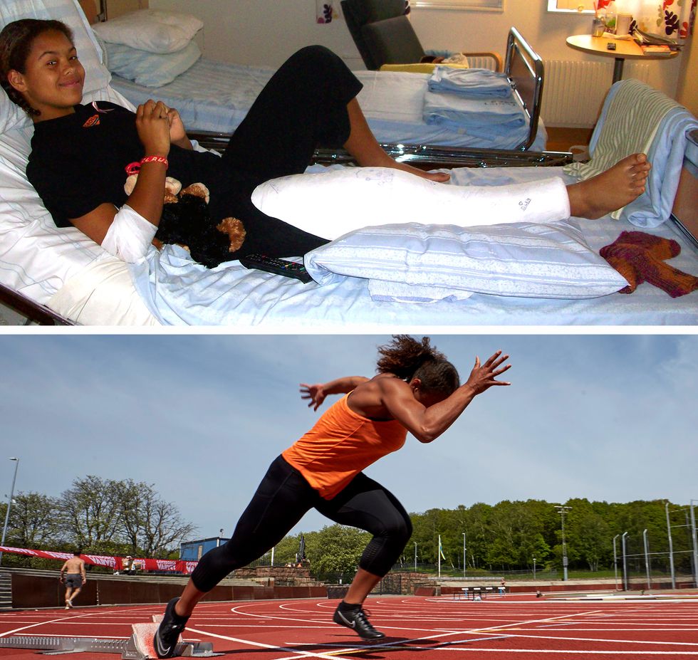 Claudia Payton om otäcka skadan: