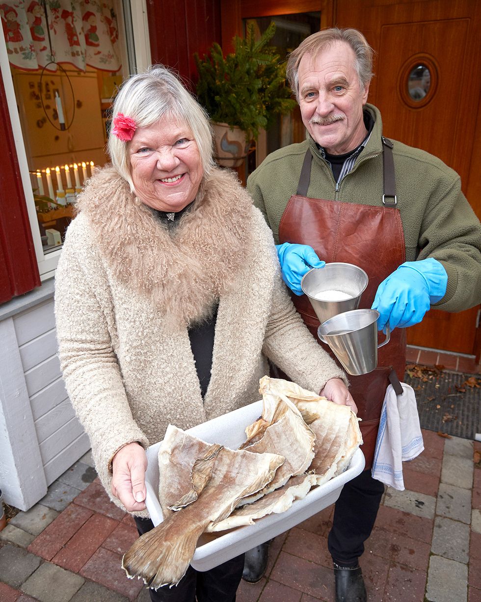 Laila och Björn tar sin tradition på största allvar: 