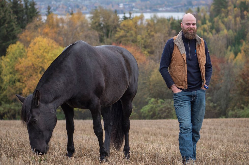 Nicholas gav sig själv 304 dagar att fortsätta leva – hästterapin blev hans räddning