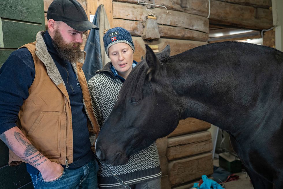 Nicholas gav sig själv 304 dagar att fortsätta leva – hästterapin blev hans räddning