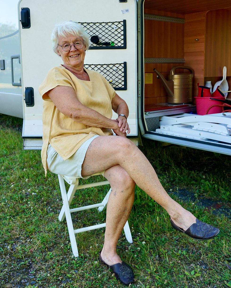 Catharina, 80, upptäcker Sverige med husbil: