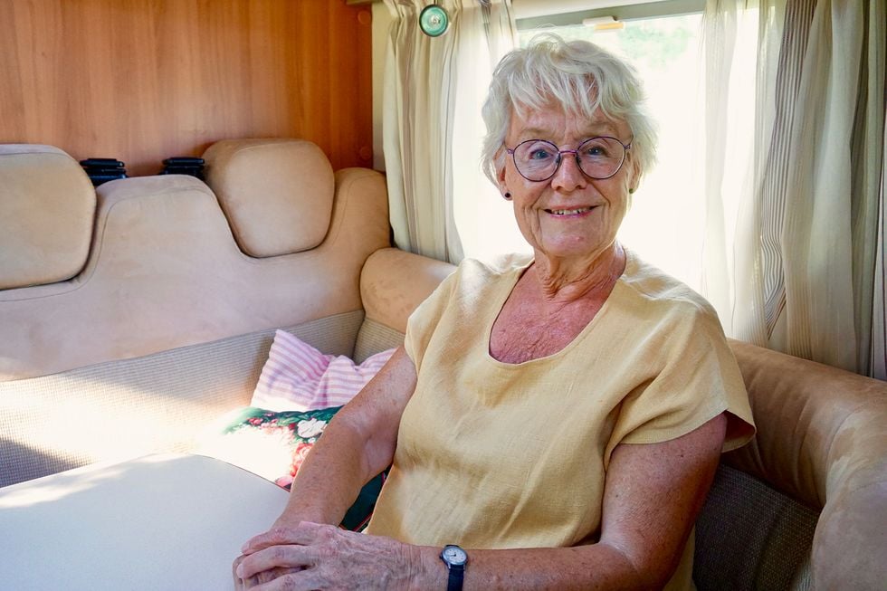 Catharina, 80, upptäcker Sverige med husbil: