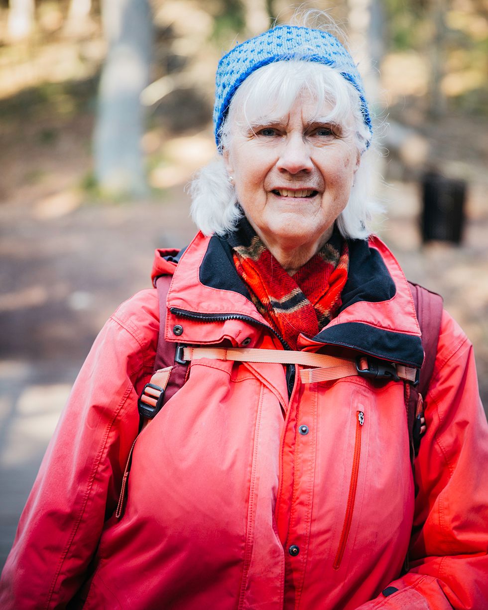 78-åriga Ebba är vandringsledare: 