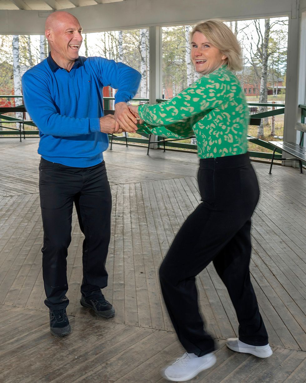 Hanne och Göran fann kärleken på dansgolvet: 