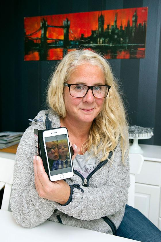 Tvåbarnsmamman Jenny, 44, jobbade som au pair i London