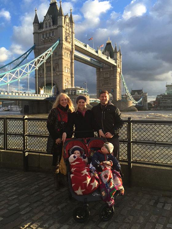 Tvåbarnsmamman Jenny, 44, jobbade som au pair i London