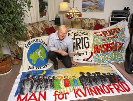 Vi tänker aldrig sluta jobba för fred och rättvisa!