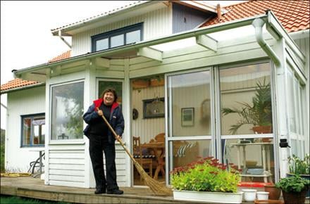 Viveca Lärn: Vi har hittat både kärleken och vår alldelesegen Saltö!