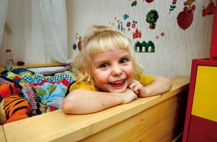 Alva har ett halvt hjärta - men livsglädje för två!