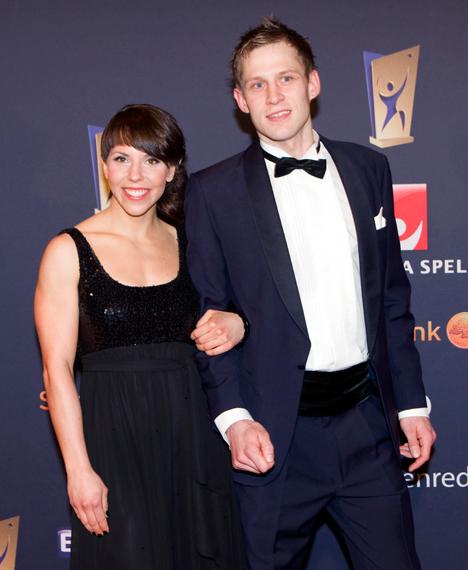 Charlotte Kalla: Farfar tog med mig ut i skidspåret