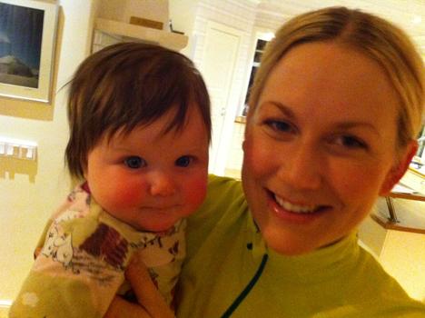 Charlotte Kalla: Farfar tog med mig ut i skidspåret