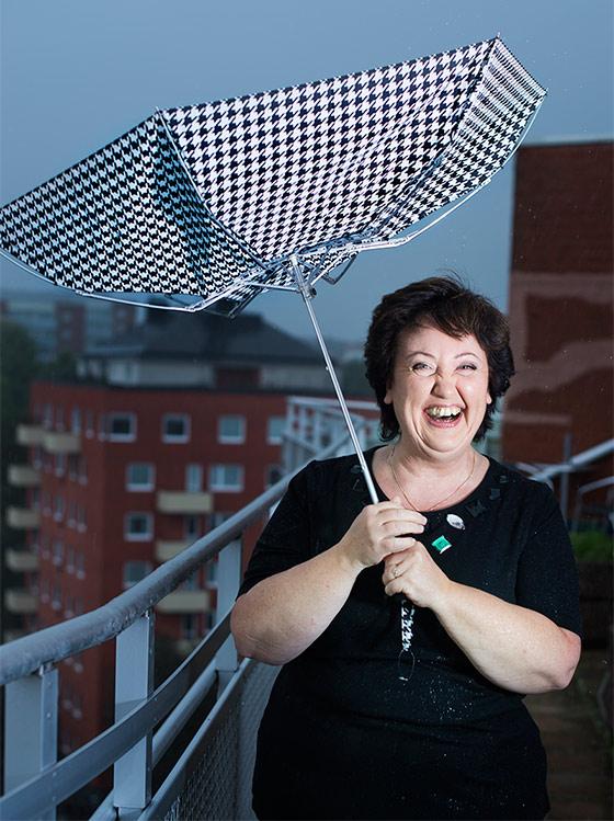 Babben Larsson: Jag är ingen tvångsvitsare