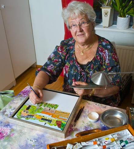 Resan till Kenya gav Britt en extra familj!