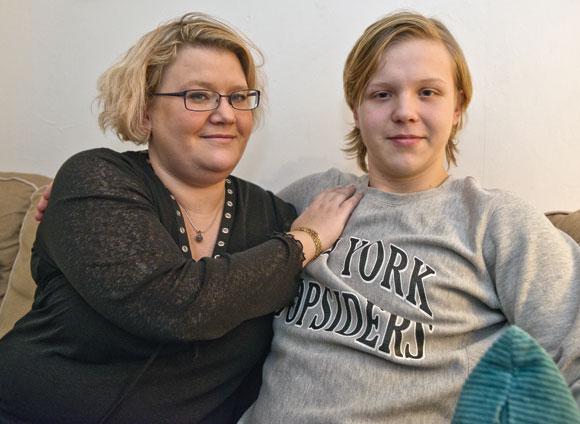 Jonathan räddade livet på sin mamma