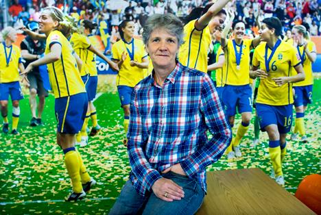 Pia Sundhage: Jag fick heta Pelle som knatte