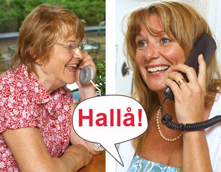 Äntligen kan vi tala i telefon med varandra!