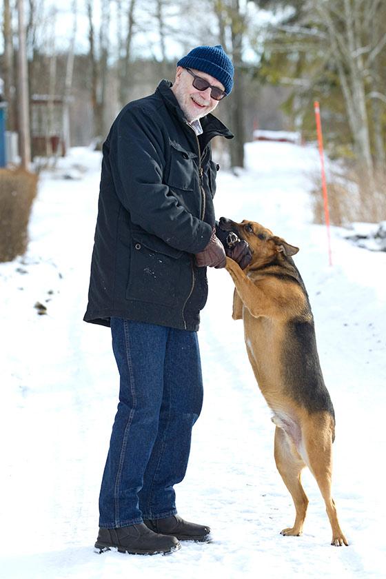 Seved räddade hunden Benji undan avlivning