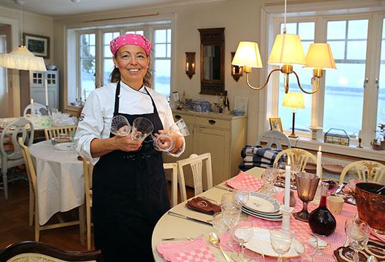 Lisa har gourmetkrog – hemma i vardagsrummet!