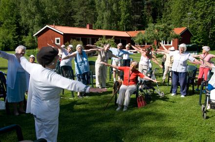 Du blir aldrig för gammal för kollo!